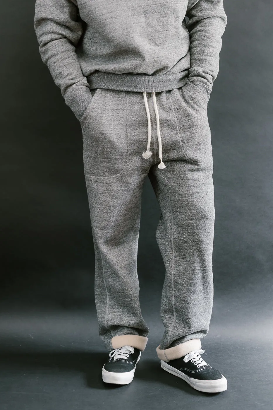 Sweatpants Fleeced Foxfibre® - Charcoal