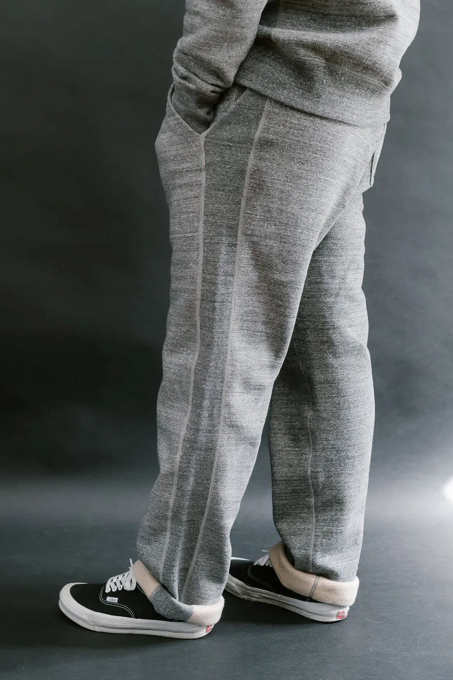 Sweatpants Fleeced Foxfibre® - Charcoal