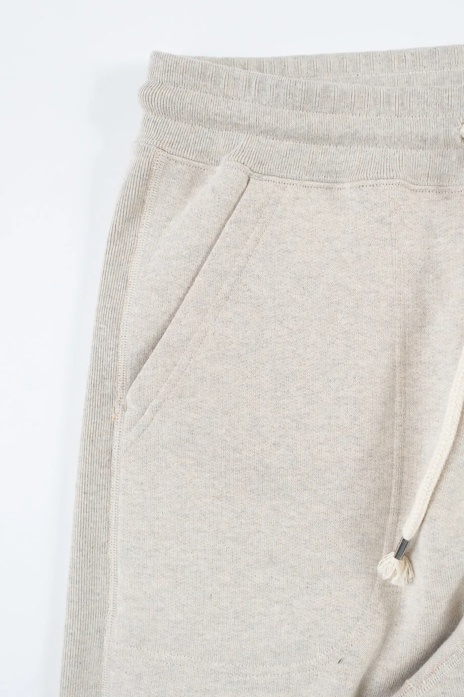 Sweatpants Fleeced Foxfibre® - Oatmeal