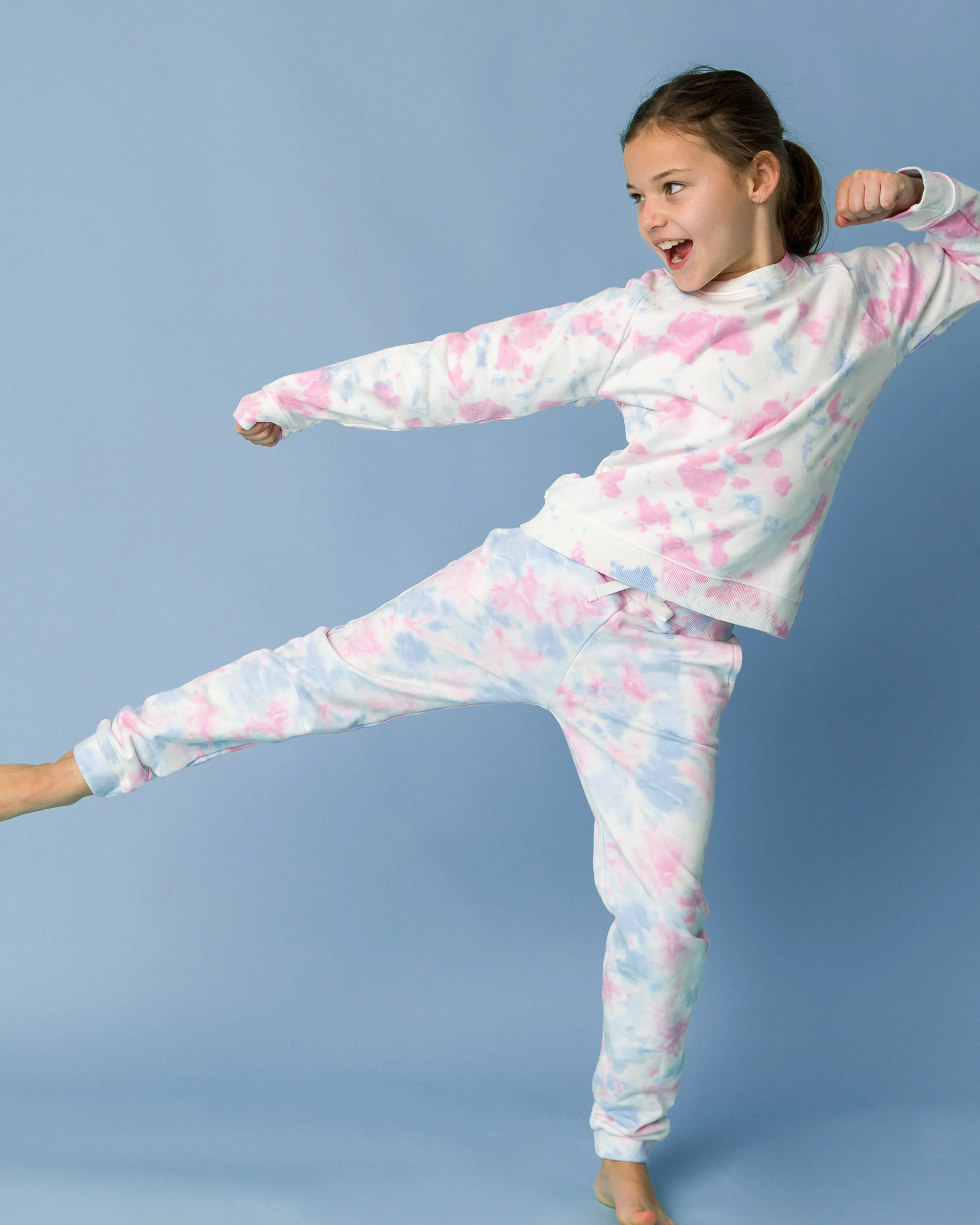 The Organic Sweatpant [Pastel Marble]