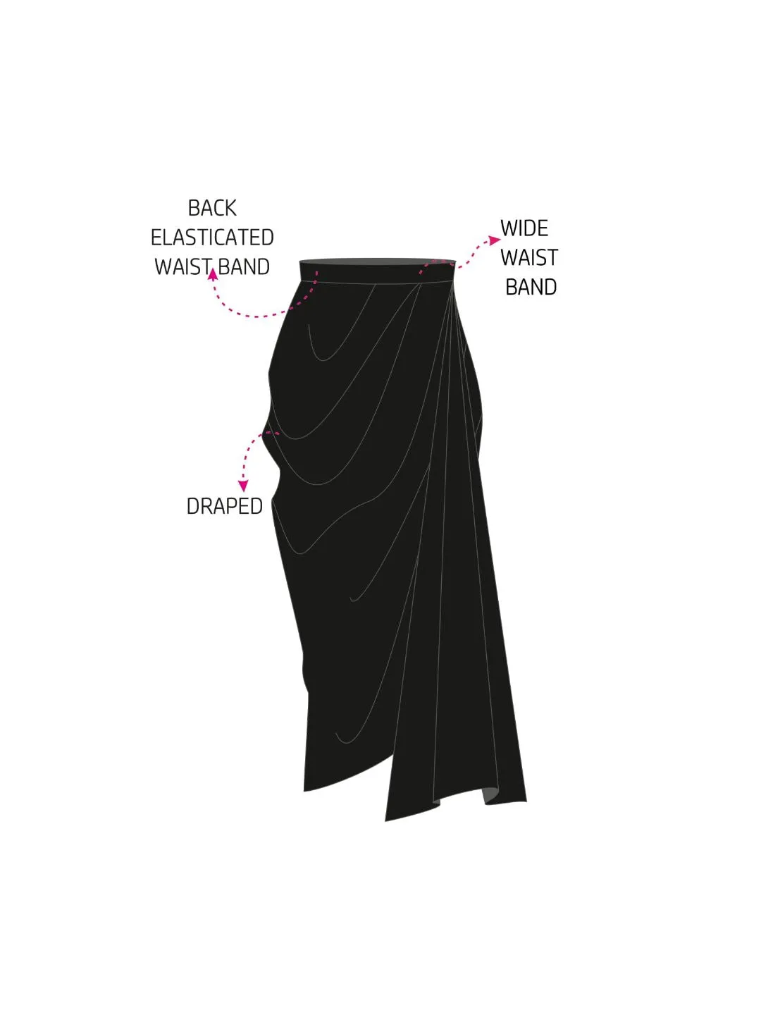 The Pick-Me-Up Silk Satin Skirt