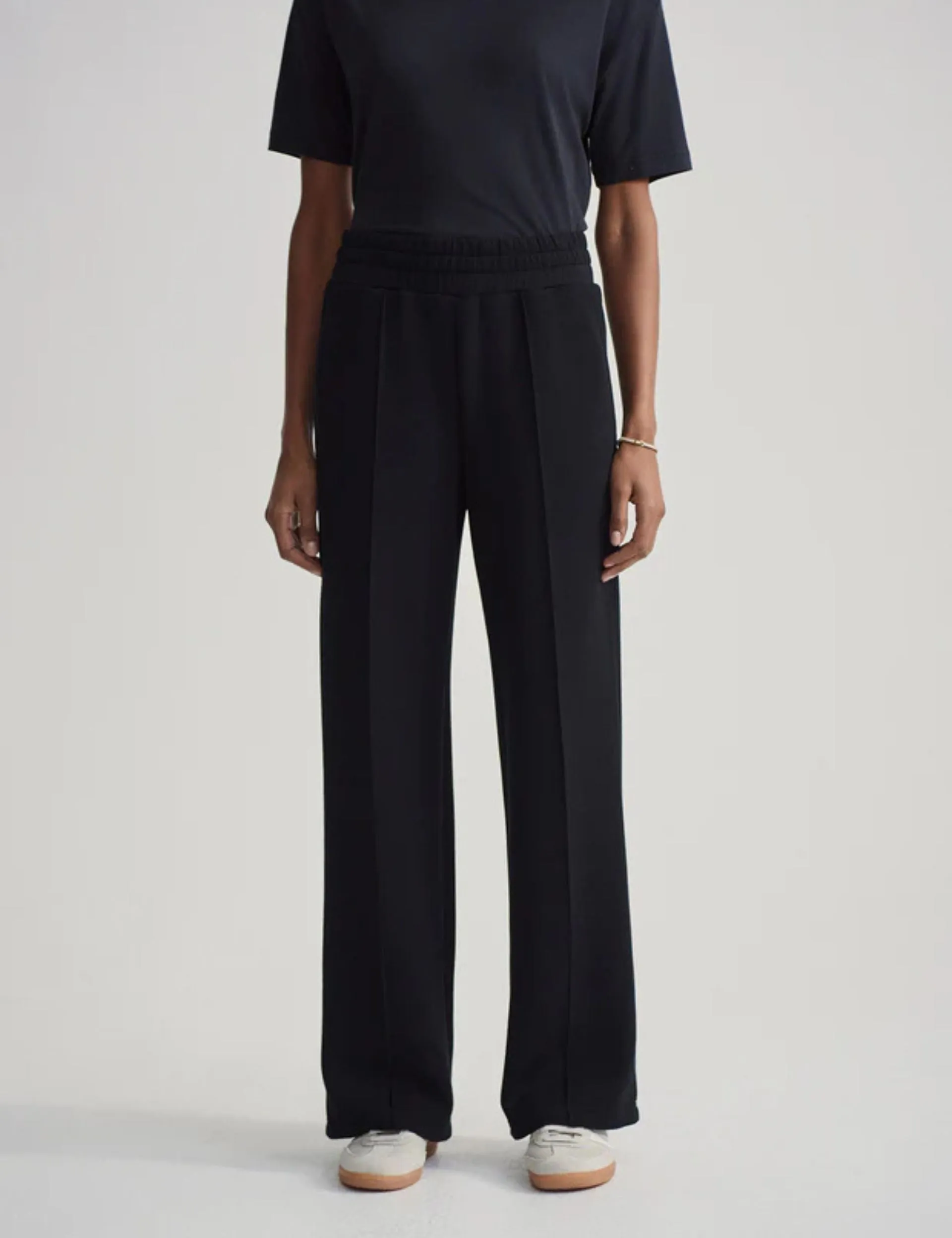 The Wide Leg Pant 30" - Black