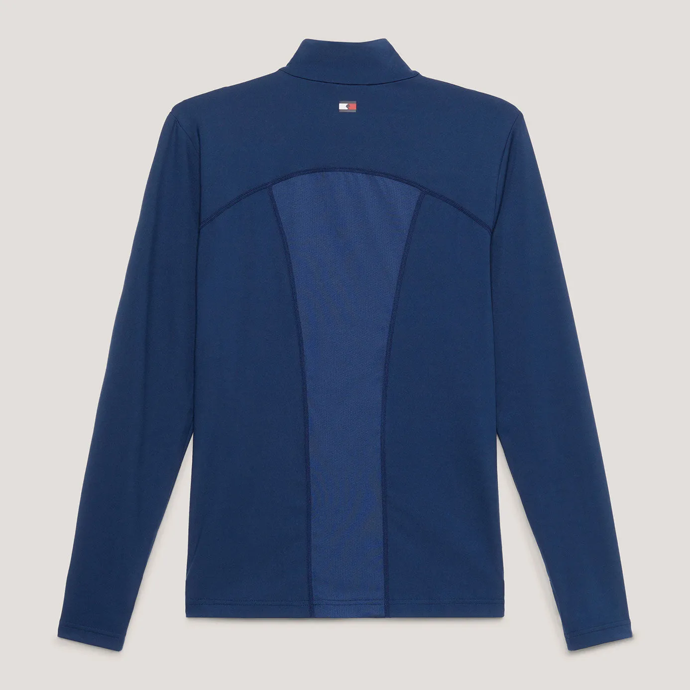 Tommy Hilfiger 1/4 Zip Thermo Base Layer - Indigo Blue