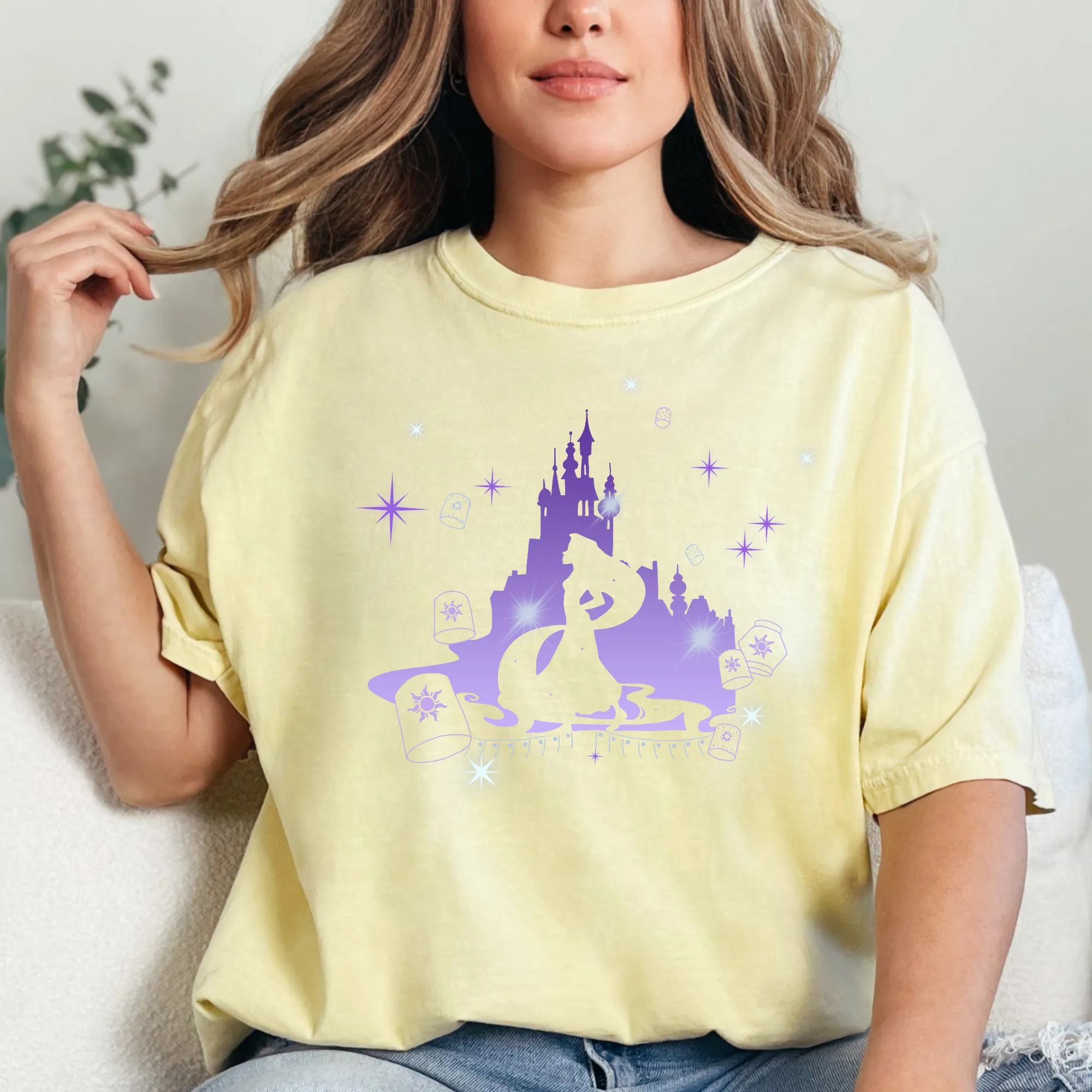 Tower Princess Silhouette Shirt for Women