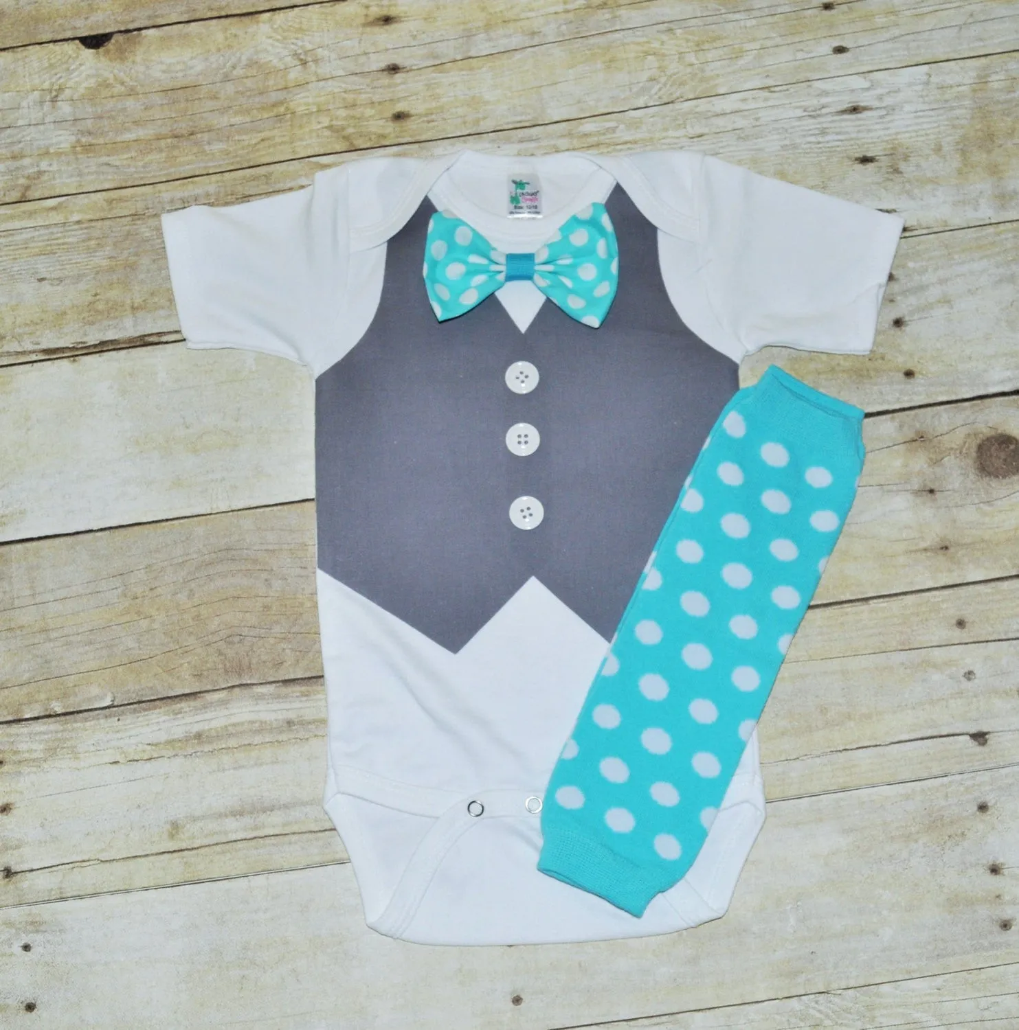 Twins teal and gray vest set, Twins cake smash, twins birthday outfit,  twins bringing home outfit, aqua and gray vest outfits, leg warmers