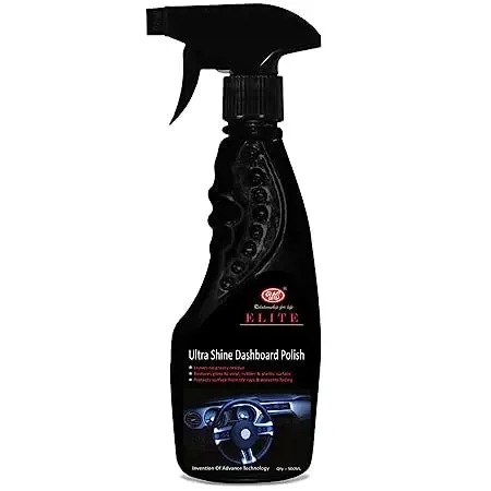 Ultra Shine Dashboard Polish Liquid Spray & Bottle | Automotive Car Care Interior Dashboard Cleaner | Dry to Touch & Rich Matte Finish (Plastic, Rubber, Leather Seat)