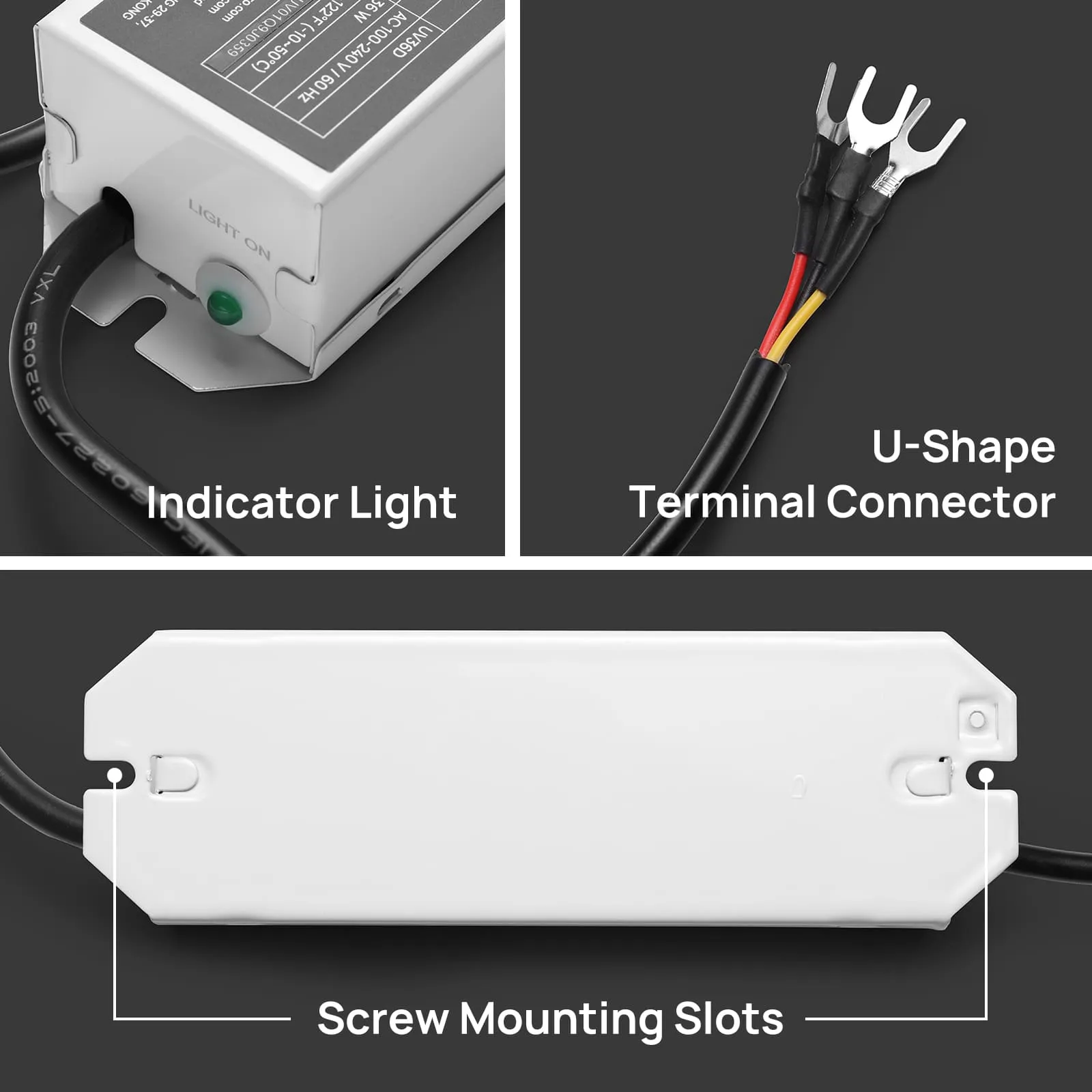 UV36D 36W UV Light Kit for HVAC Duct Cleaning, Wiring (240V)