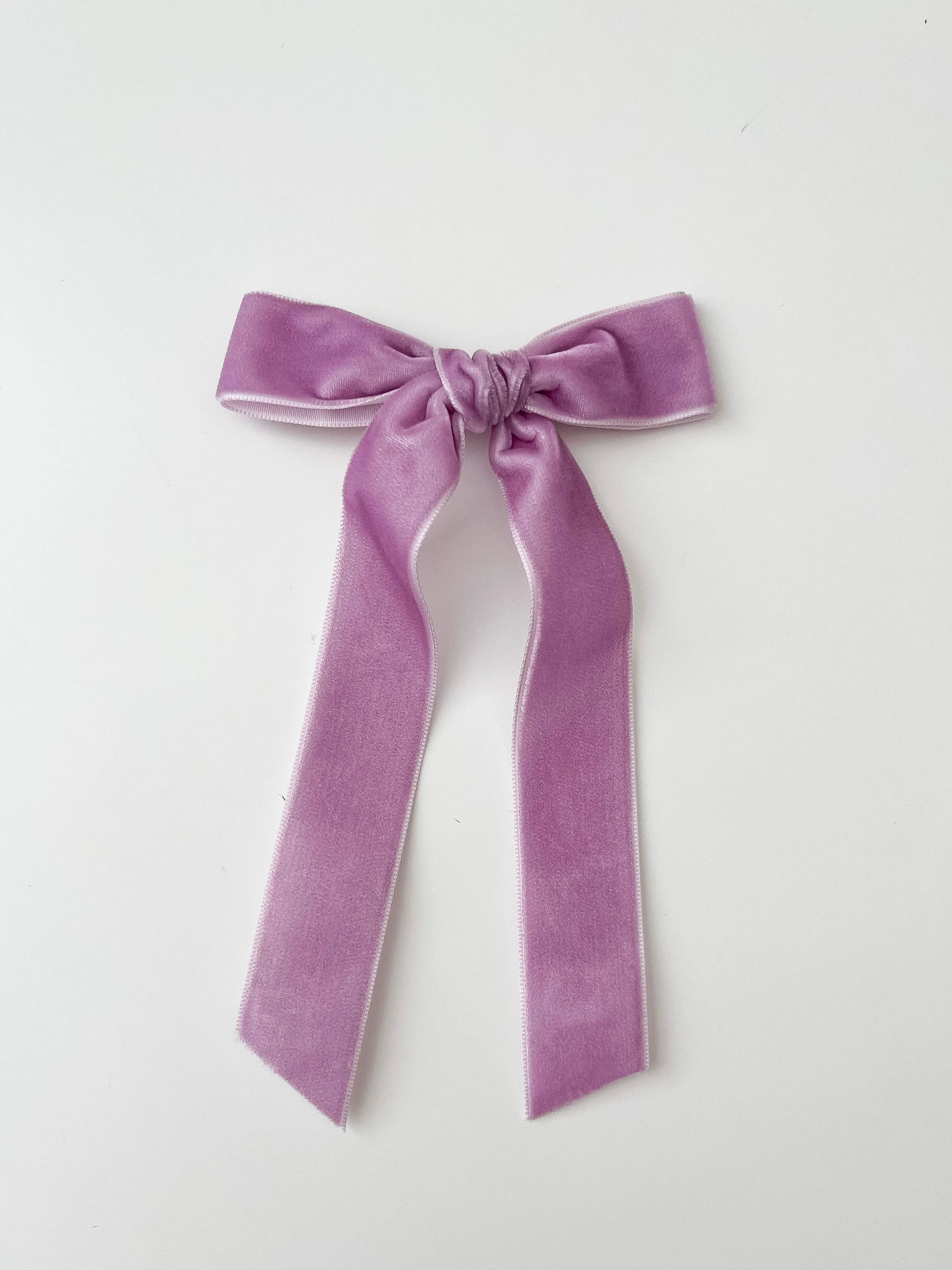 Velvet Ribbon Bow | Lilac