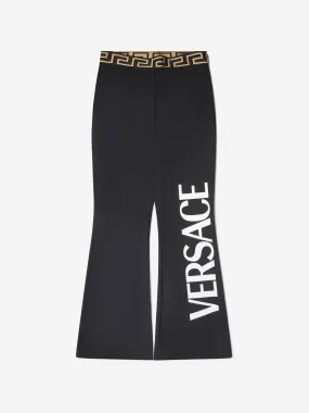 Versace Girls Cotton Logo Sweatpants