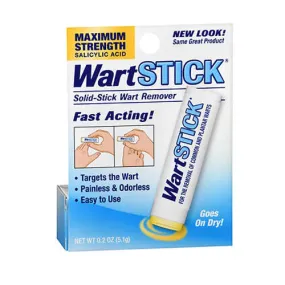 Wart Stick Solid-Stick Remover Maximum Strength 0.2 oz By Wart Stick