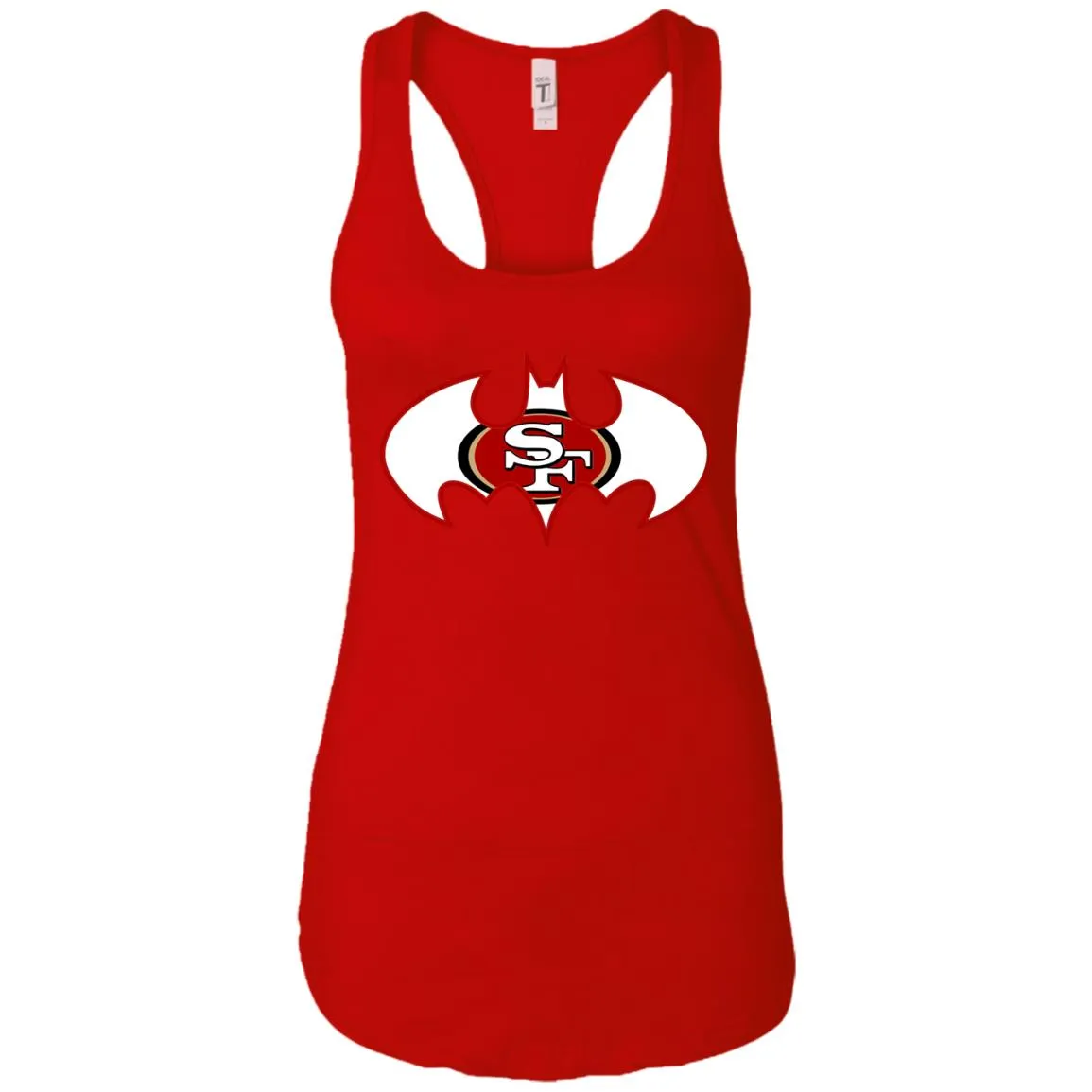 We Are The San Francisco 49ers Batman Nfl Mashup Women Tank Top