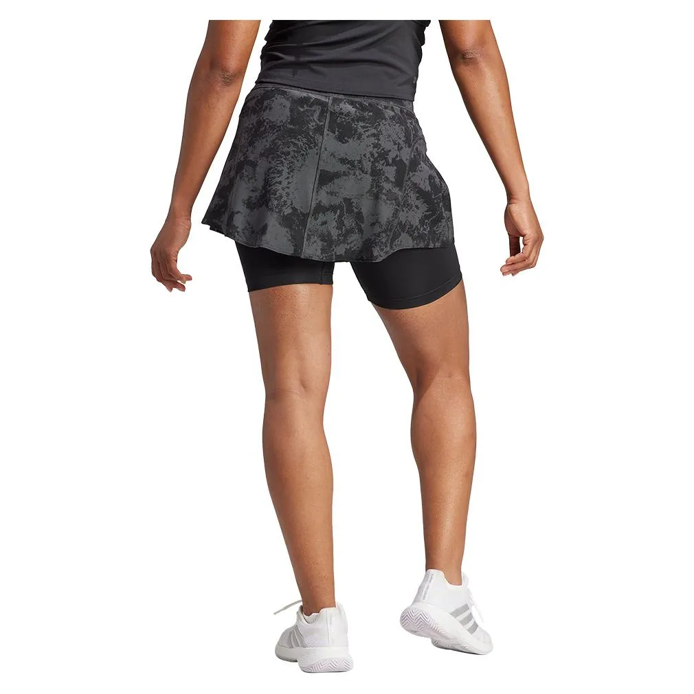 Women's Paris Match 13 Inch Tennis Skort Carbon