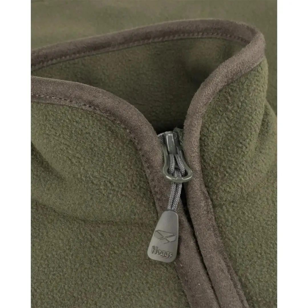 Woodhall Junior Fleece Gilet - Green by Hoggs of Fife