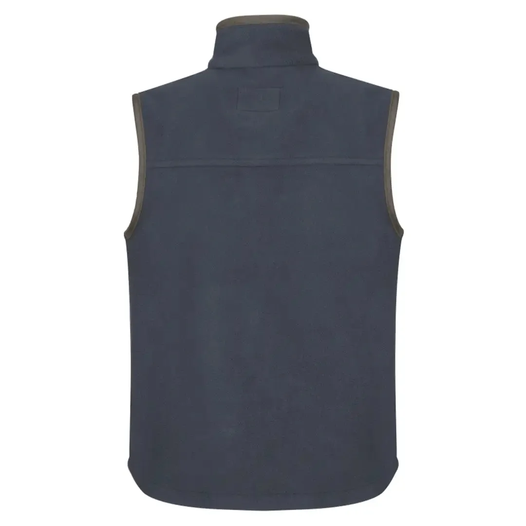 Woodhall Junior Fleece Gilet - Navy by Hoggs of Fife