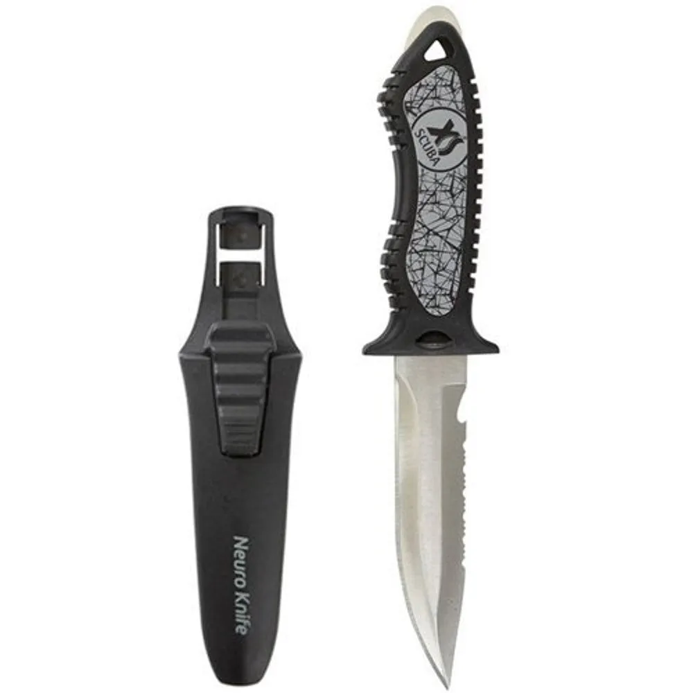 XS Scuba Neuro 304 Stainless Steel Clip Point Dive Knife